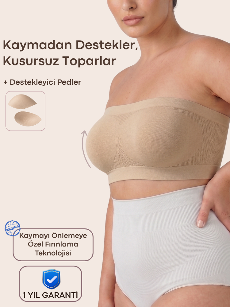 Shaporenza™ Destekleyici Straplez Sütyen
