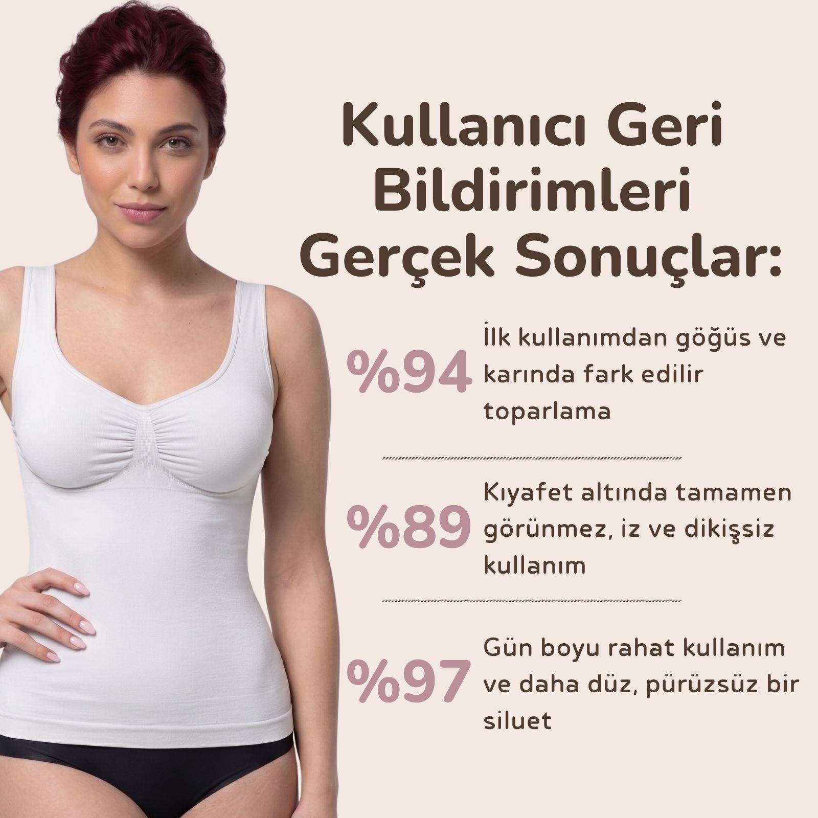 Shaporenza™ Toparlayıcı Atlet – Kıyafetlerin Üzerinde Kusursuz Görün