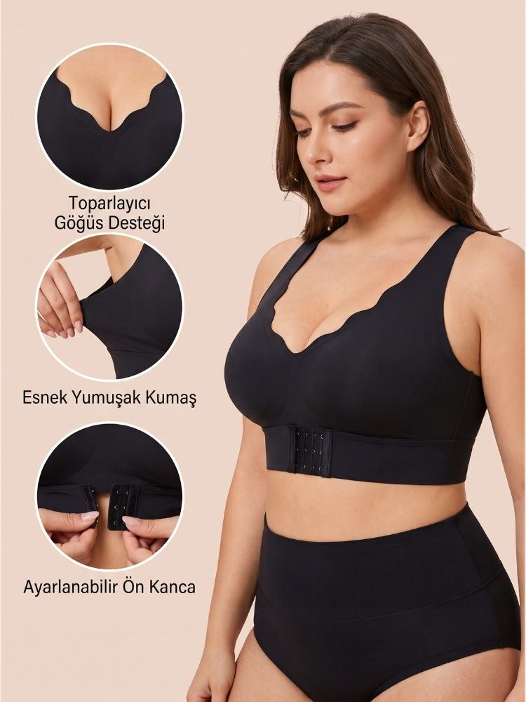 Shaporenza™ Dik Duruş Destekli Toparlayıcı Sütyen