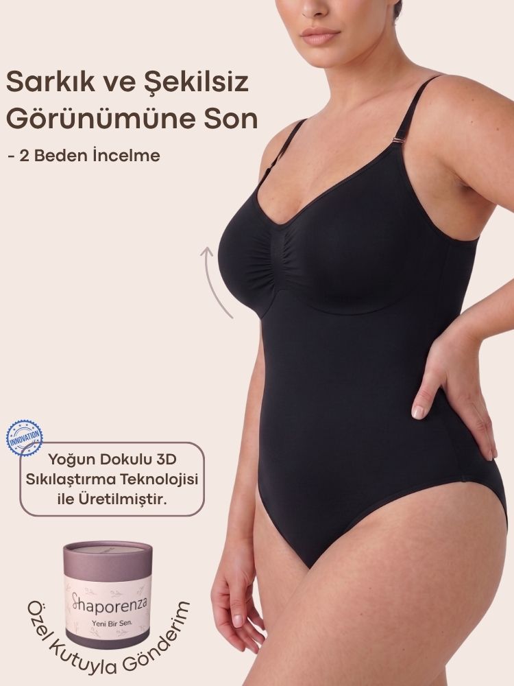 Shaporenza™ Toparlayıcı Bodysuit Slip