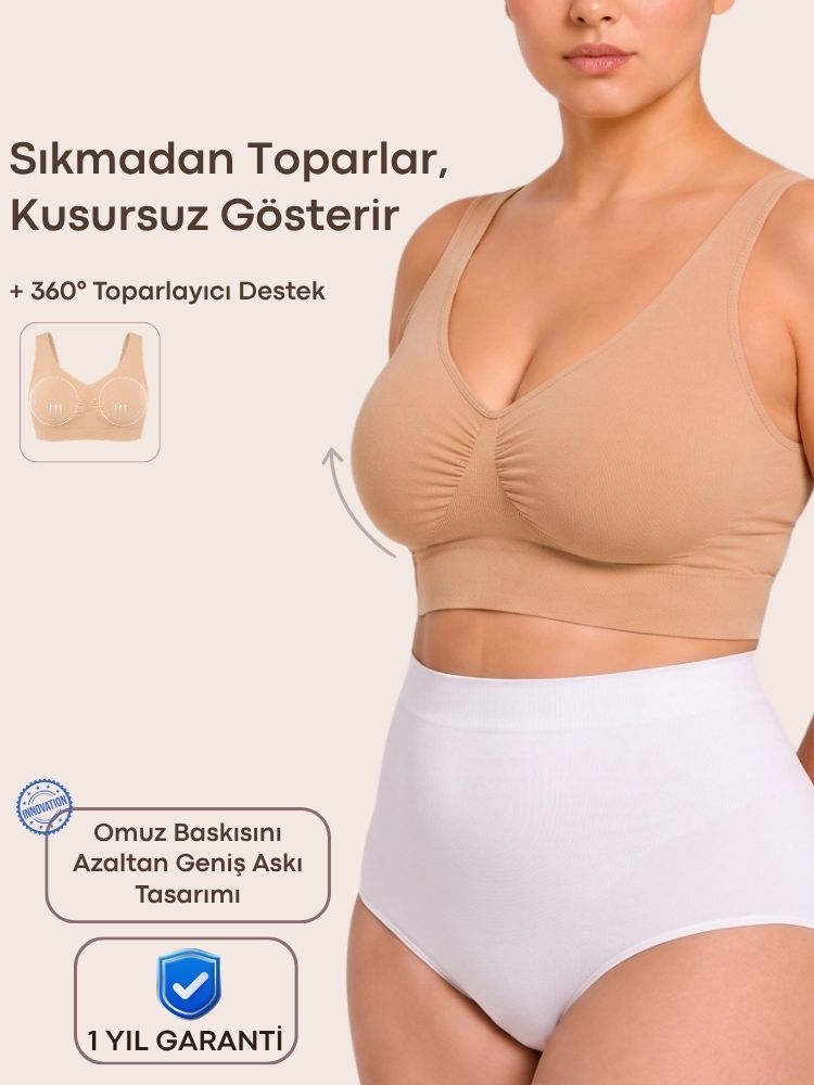 Shaporenza™ Toparlayıcı Askılı Büstiyer