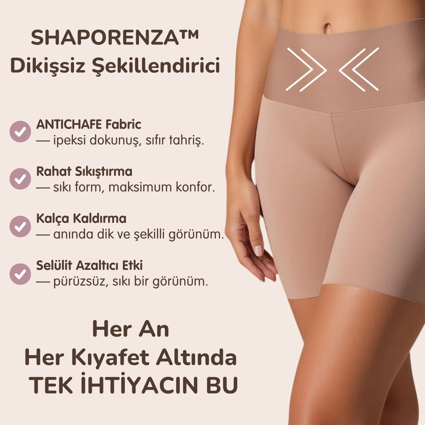 Shaporenza Hayalet Şekillendirici Korse